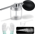 1 Pack Diatomaceous round Food Grade Bulb Powder Duster Dispenser(Silver) | 2Oz