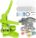 58Mm Button Maker Kit with 100-Set DIY Supplies | Create Custom Pins, Souvenirs