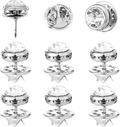 10Mm Mini No Sew Crystal Buttons,6 Pcs Buttons for Clothes Rhinestone Button for