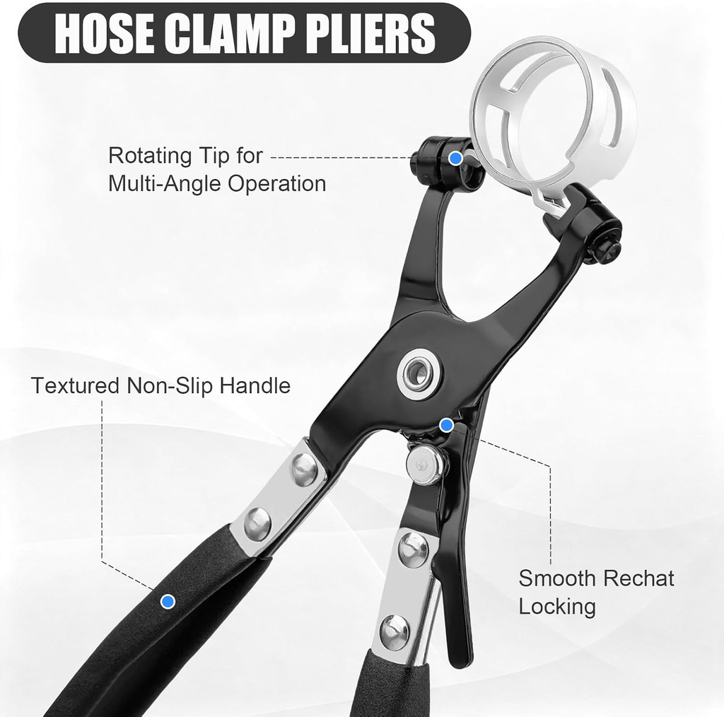 4PCS Premium Electrical Disconnect Pliers | Auto Electrical Plug Connector Tool,