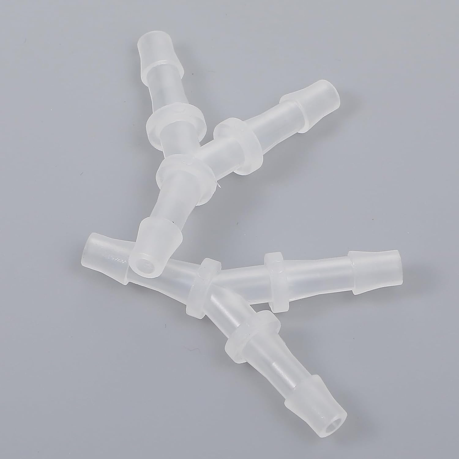 4PCS Aquarium Air Pump Connectors with Check Valve Aquarium, Y Shape 3 Way Airli