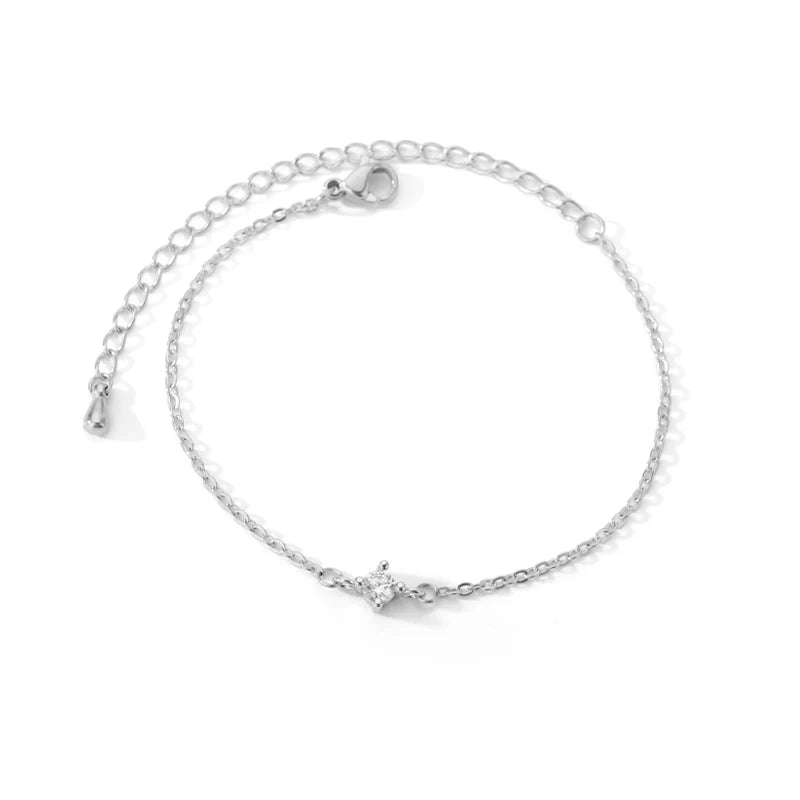 Crystal Cross Bracelets For Women Men Fashion Gold Color Stainless Steel Cross Bracelet Vintage Religion Aesthetic Jewelry Gift