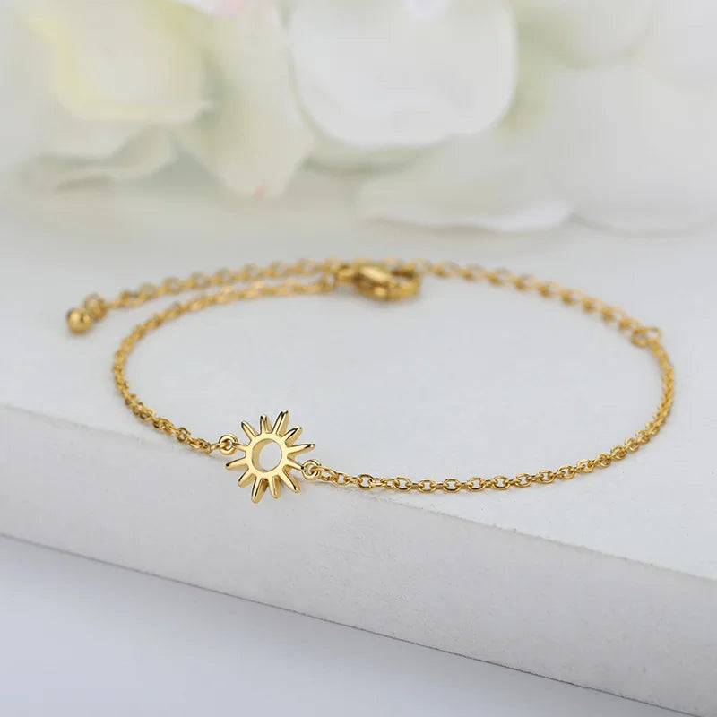 Crystal Cross Bracelets For Women Men Fashion Gold Color Stainless Steel Cross Bracelet Vintage Religion Aesthetic Jewelry Gift