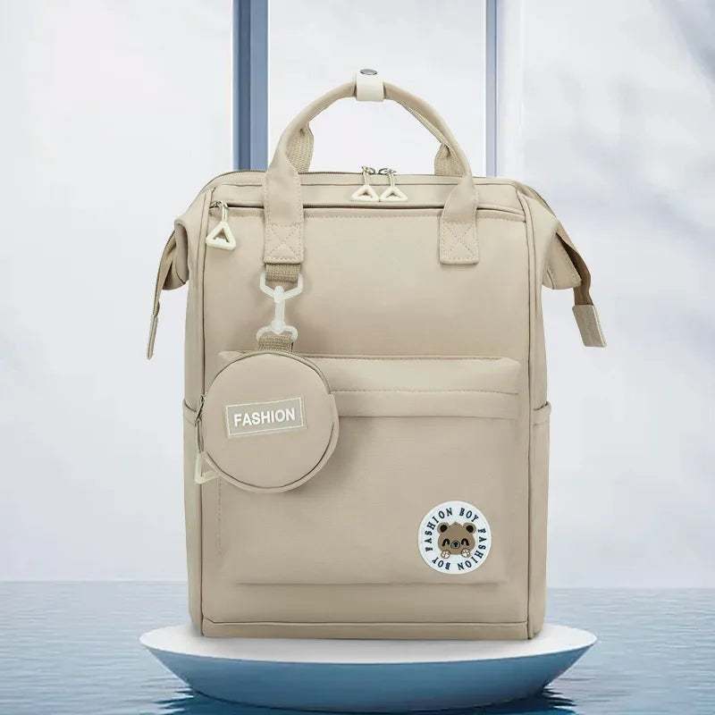 Schoolbag female k-style high school college student popular middle school student junior high school student cute ins style backpack campus backpack