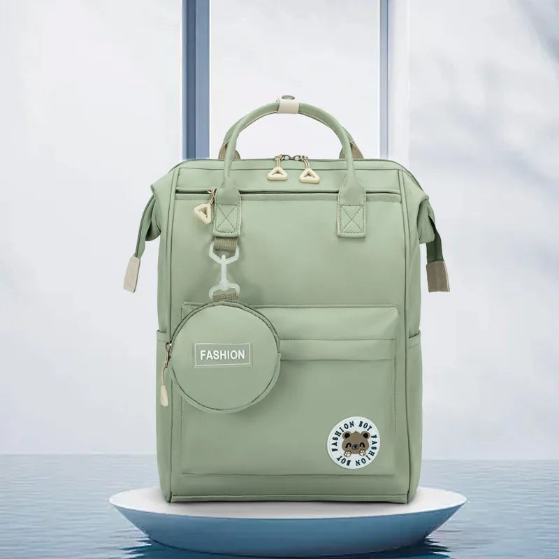 Schoolbag female k-style high school college student popular middle school student junior high school student cute ins style backpack campus backpack