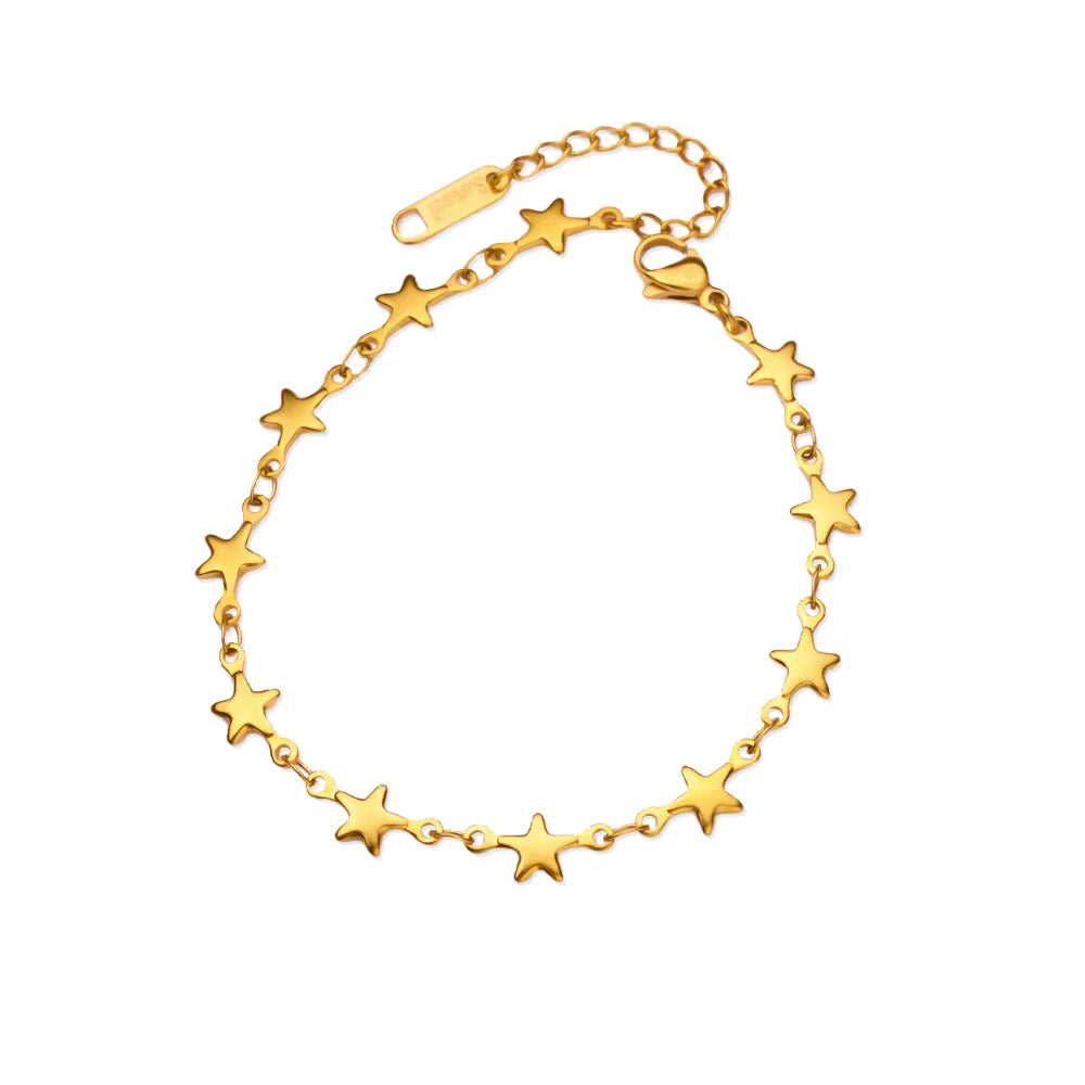 Crystal Cross Bracelets For Women Men Fashion Gold Color Stainless Steel Cross Bracelet Vintage Religion Aesthetic Jewelry Gift