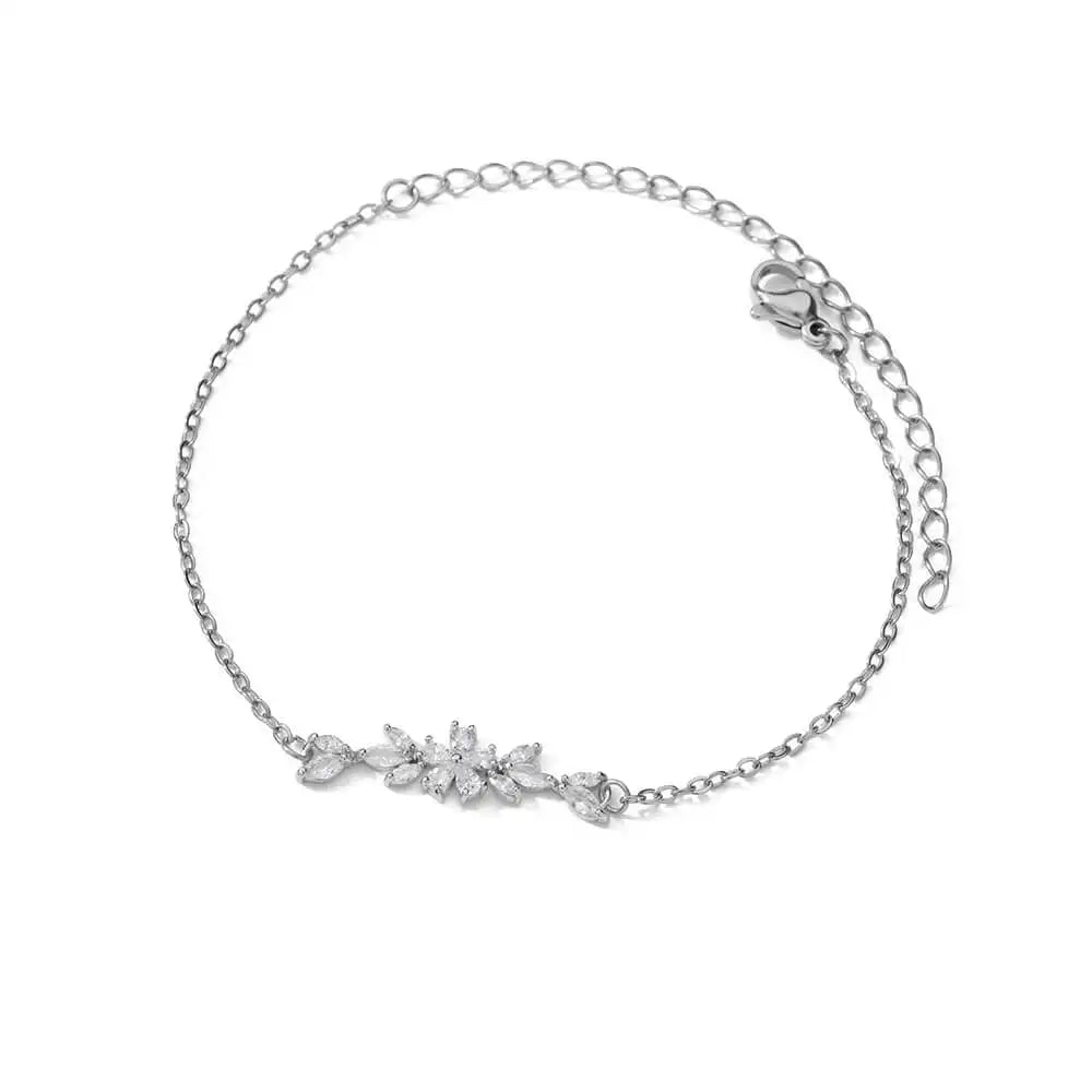 Crystal Cross Bracelets For Women Men Fashion Gold Color Stainless Steel Cross Bracelet Vintage Religion Aesthetic Jewelry Gift